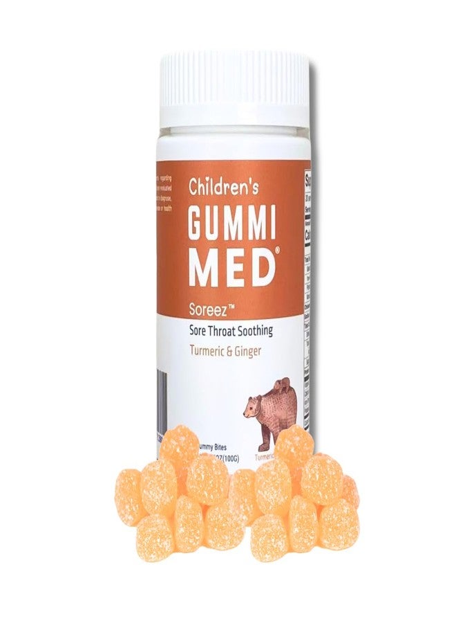 SGC GummiMED Children’s Soreez – Sore Throat Relief Gummies | Fast, Natural Soothing for Kids | Turmeric & Ginger | No Artificial Flavors | Plant-Based - Image 1